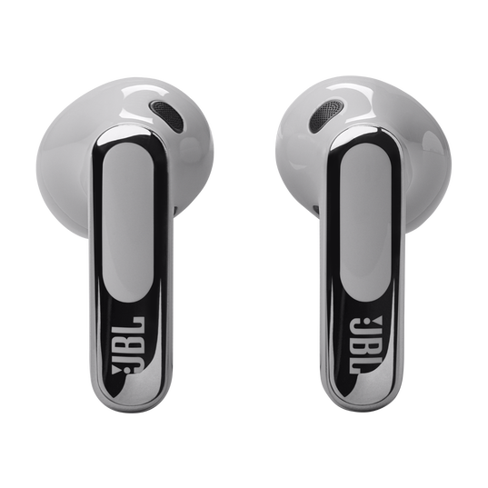 JBL Live Flex 3 - Silver - True wireless noise-cancelling open-stick earbuds - Right